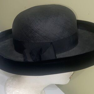 Classy Black Everyday Hat by Jan Leslie